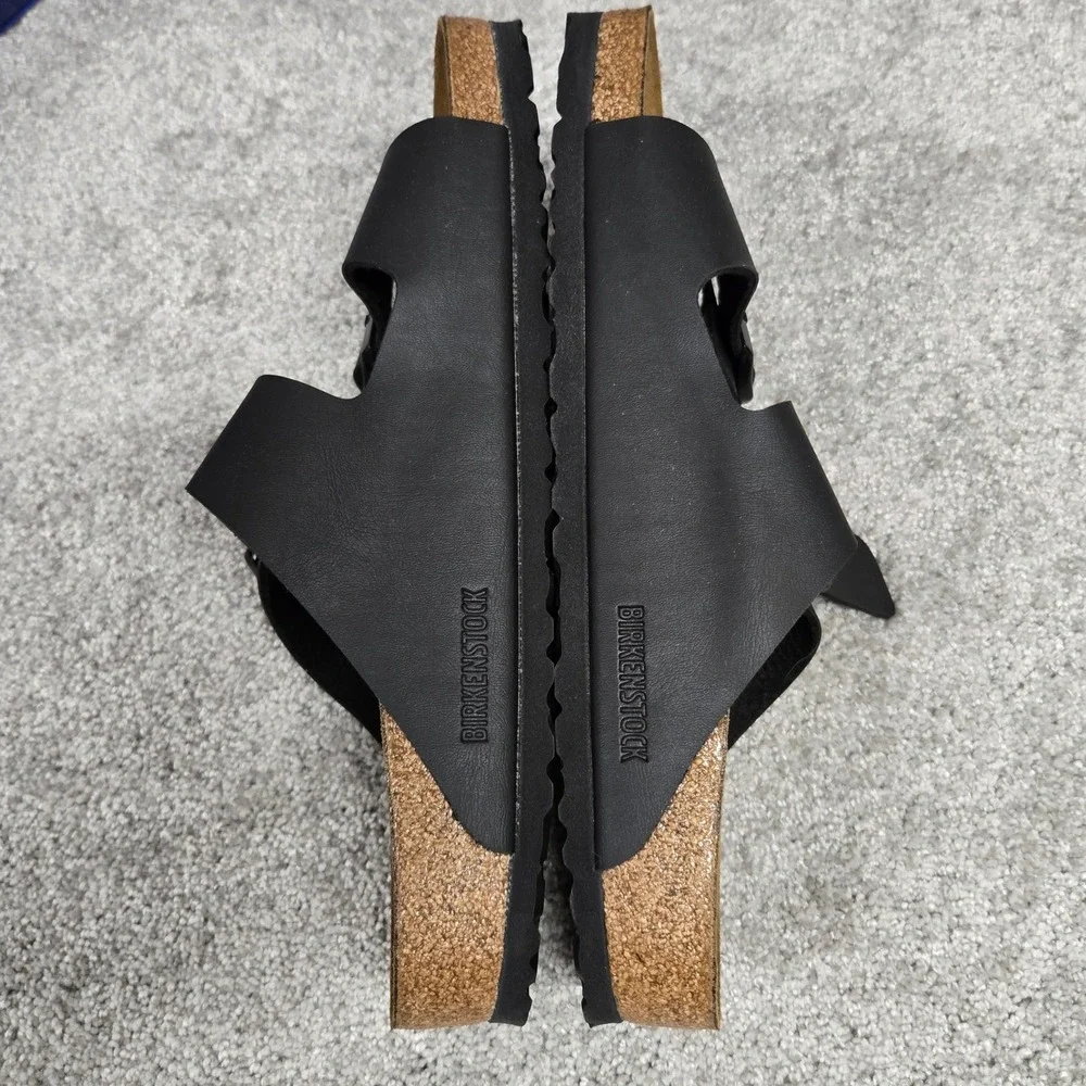 Birkenstock Arizona BS Black Birko-Flor Sandals Slide Men's Size US 10 EU 43 NEW